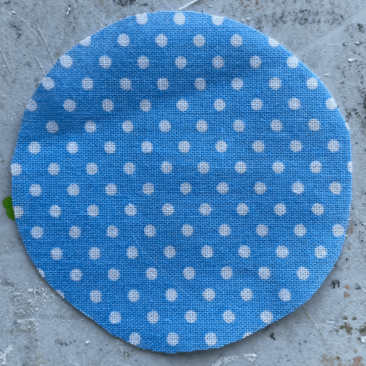 fabric scrap buttons