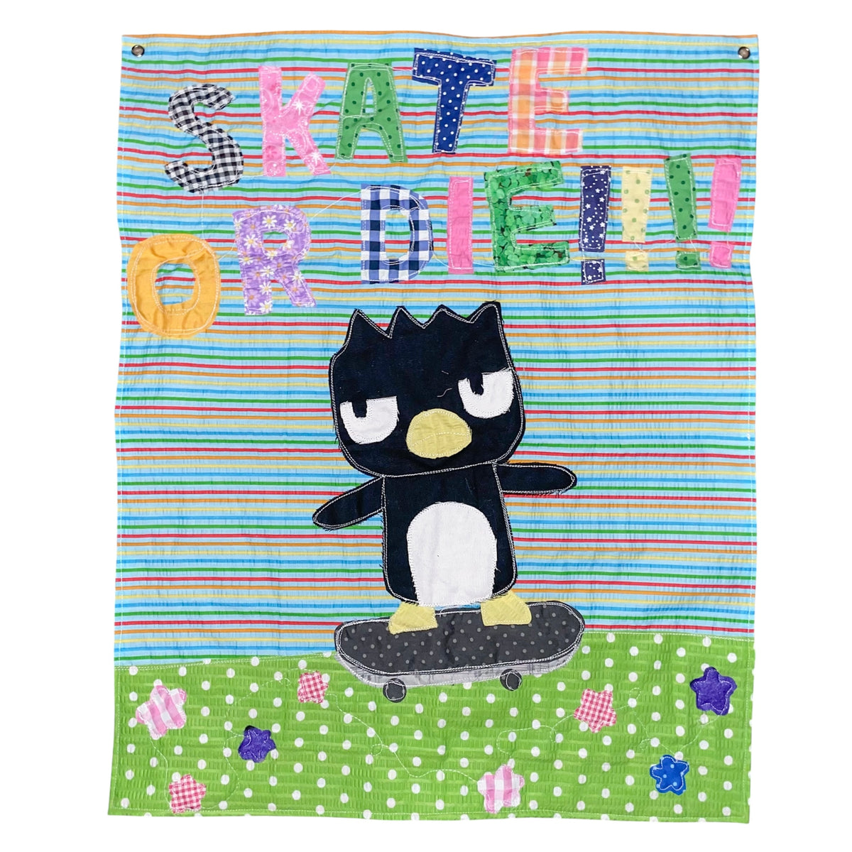 skate or die tapestry