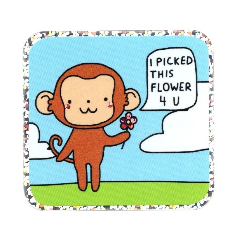 monkey showing love