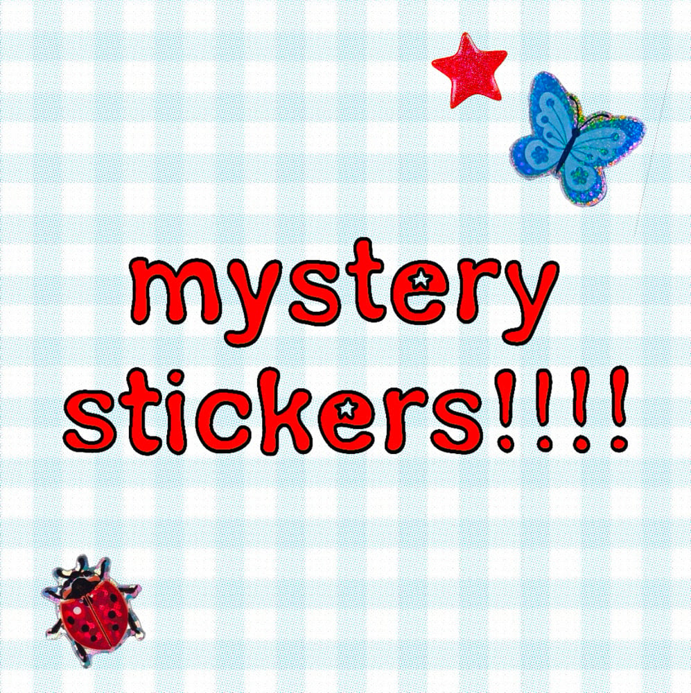 mystery stickers