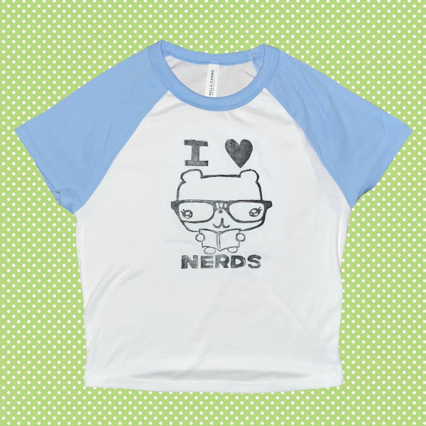 nerds cropped tshirt