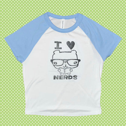 nerds cropped tshirt