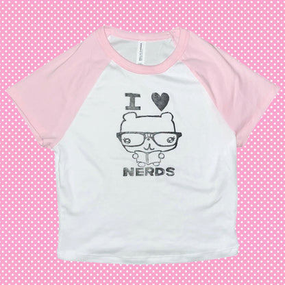 nerds cropped tshirt
