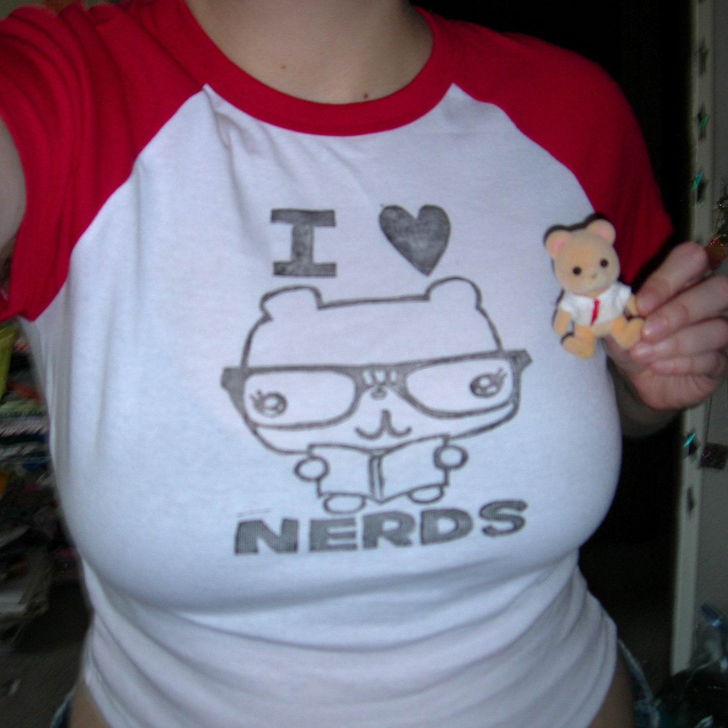 nerds cropped tshirt