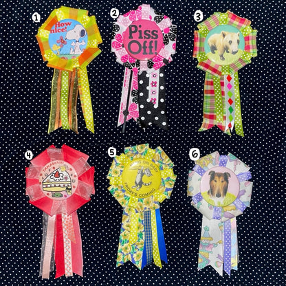 rosette button pins