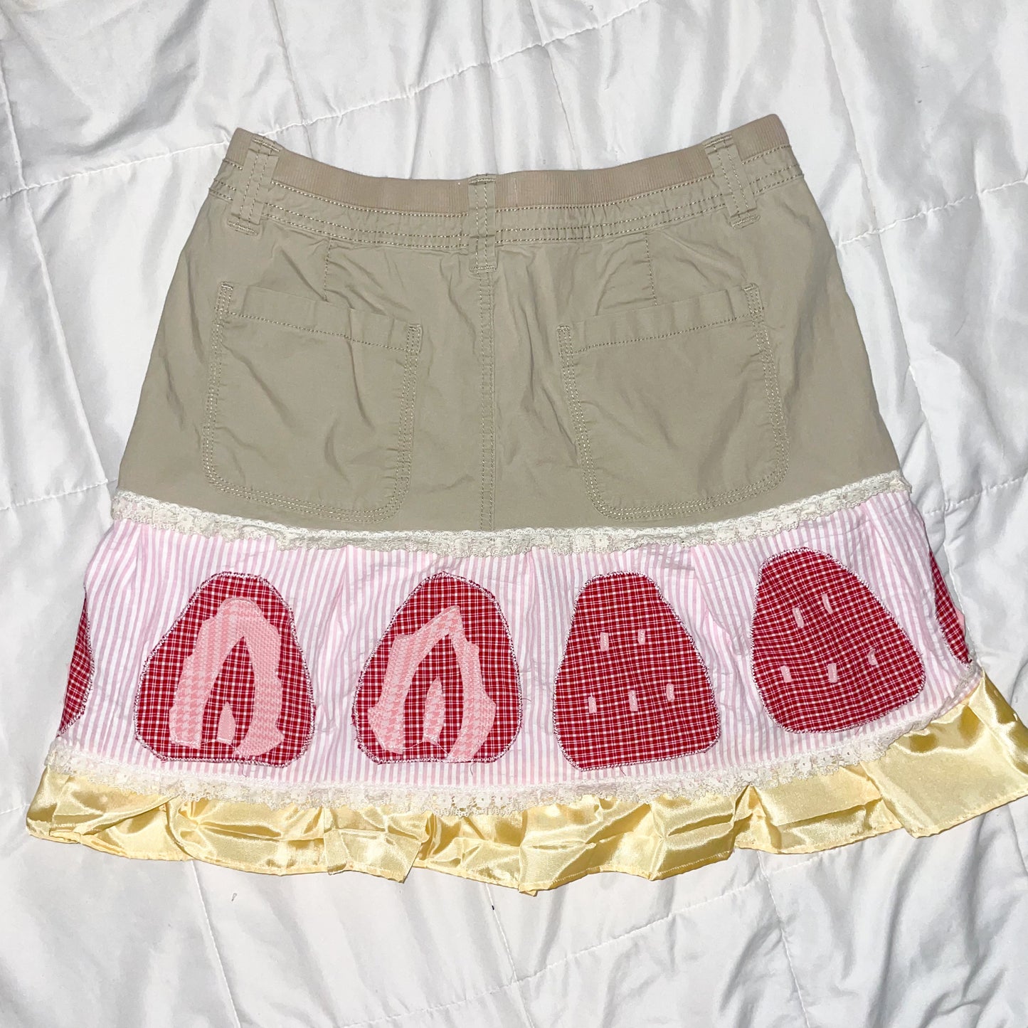 strawberry cake skirt