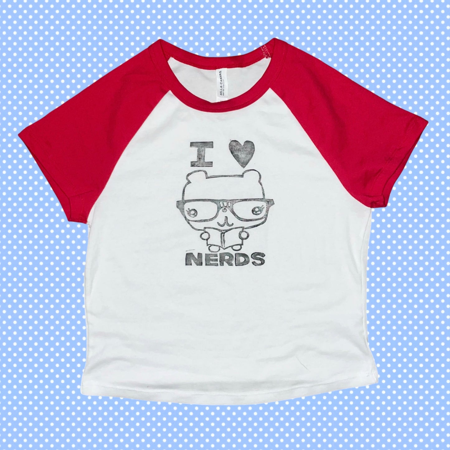 nerds cropped tshirt