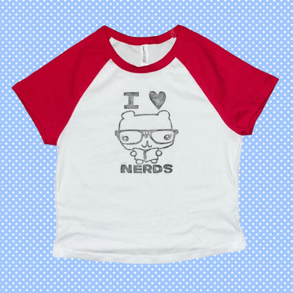 nerds cropped tshirt
