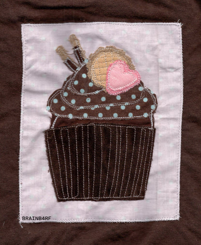 chocolate cupcake tshirt