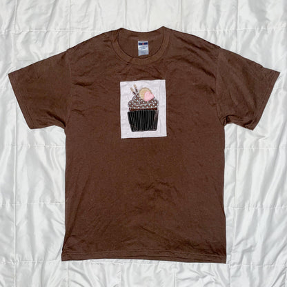 chocolate cupcake tshirt