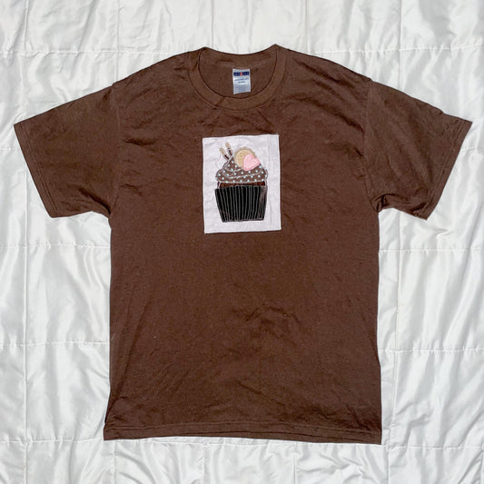 chocolate cupcake tshirt
