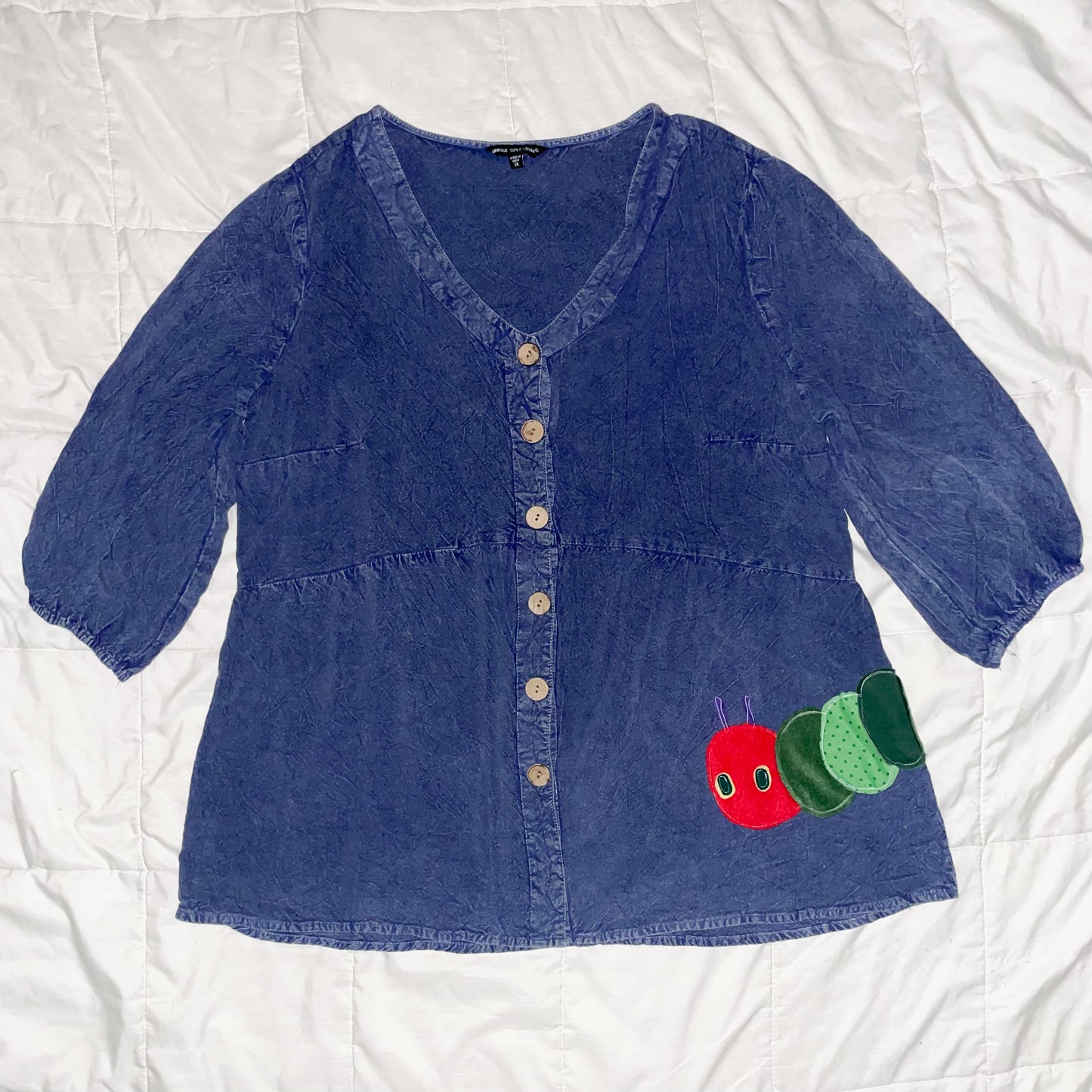 caterpillar button up