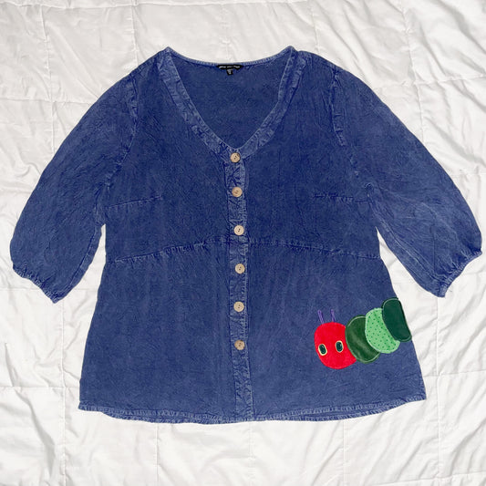 caterpillar button up