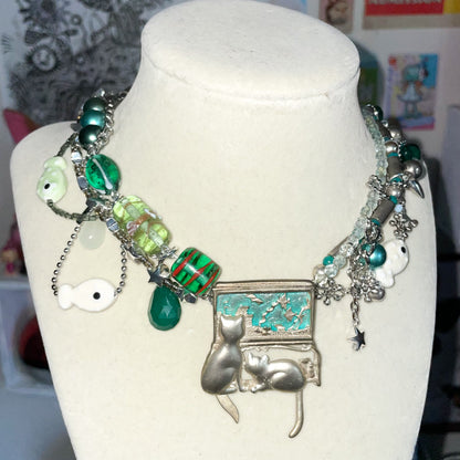 fish necklace