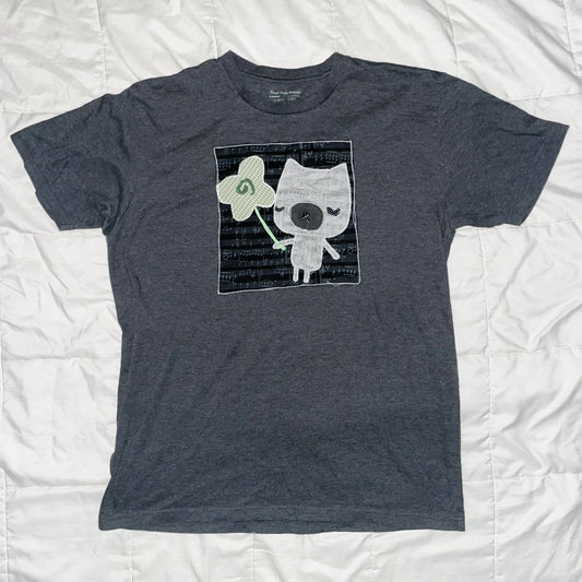 lucky kitty tshirt