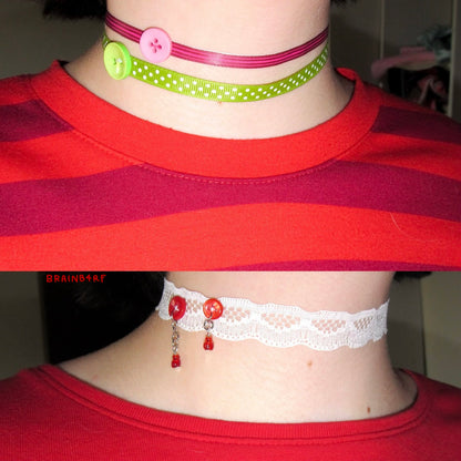 button chokers