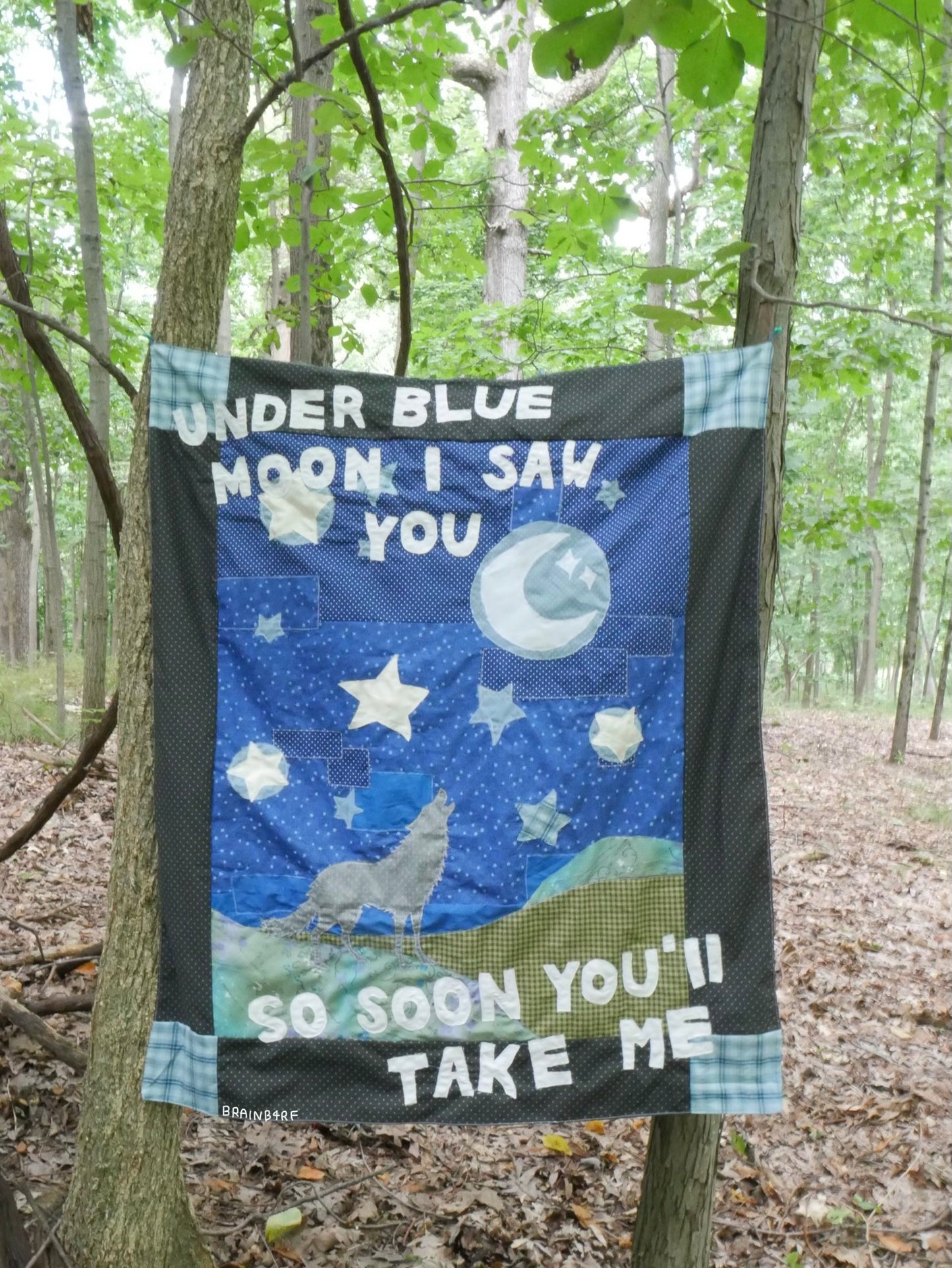 blue moon tapestry