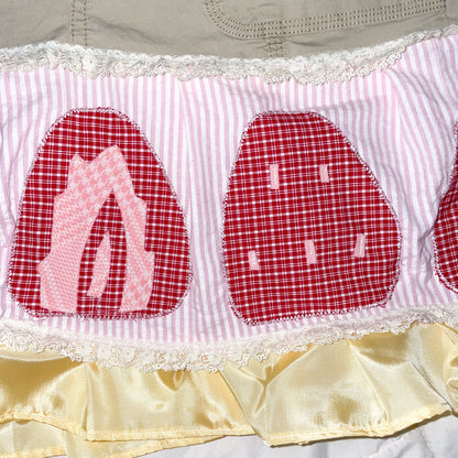 strawberry cake skirt