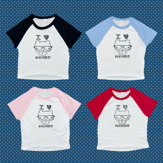nerds cropped tshirt