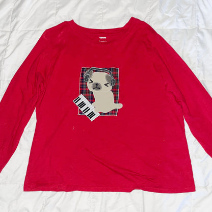 piano puppy shirt - 3