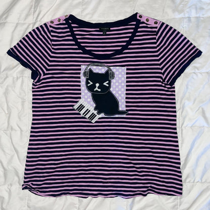 piano kitty shirt - 4