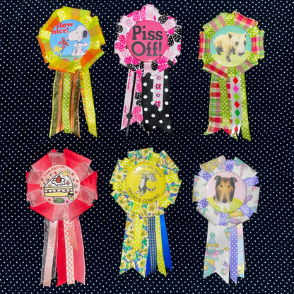 rosette button pins