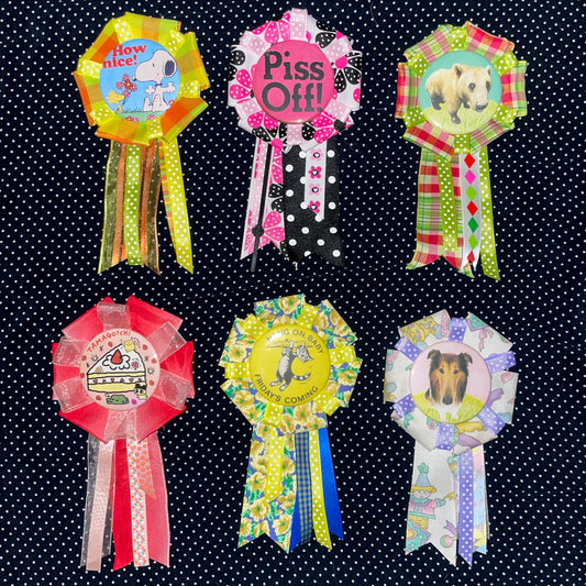 rosette button pins