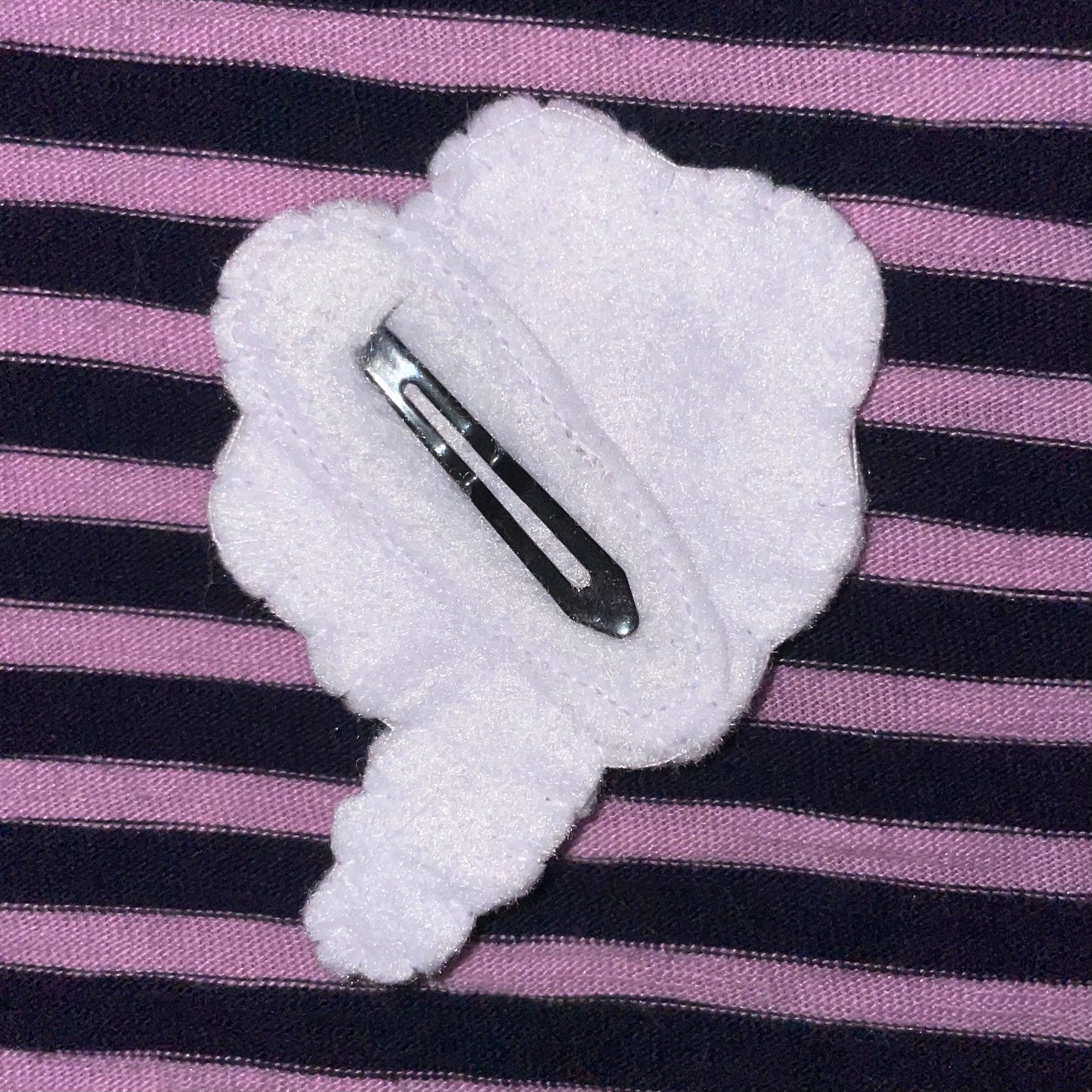 thought bubble hair clips