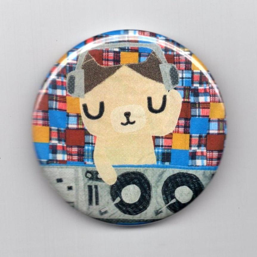 dj kitty button