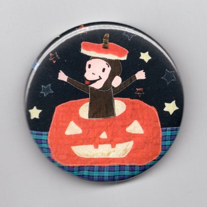 pumpkin button