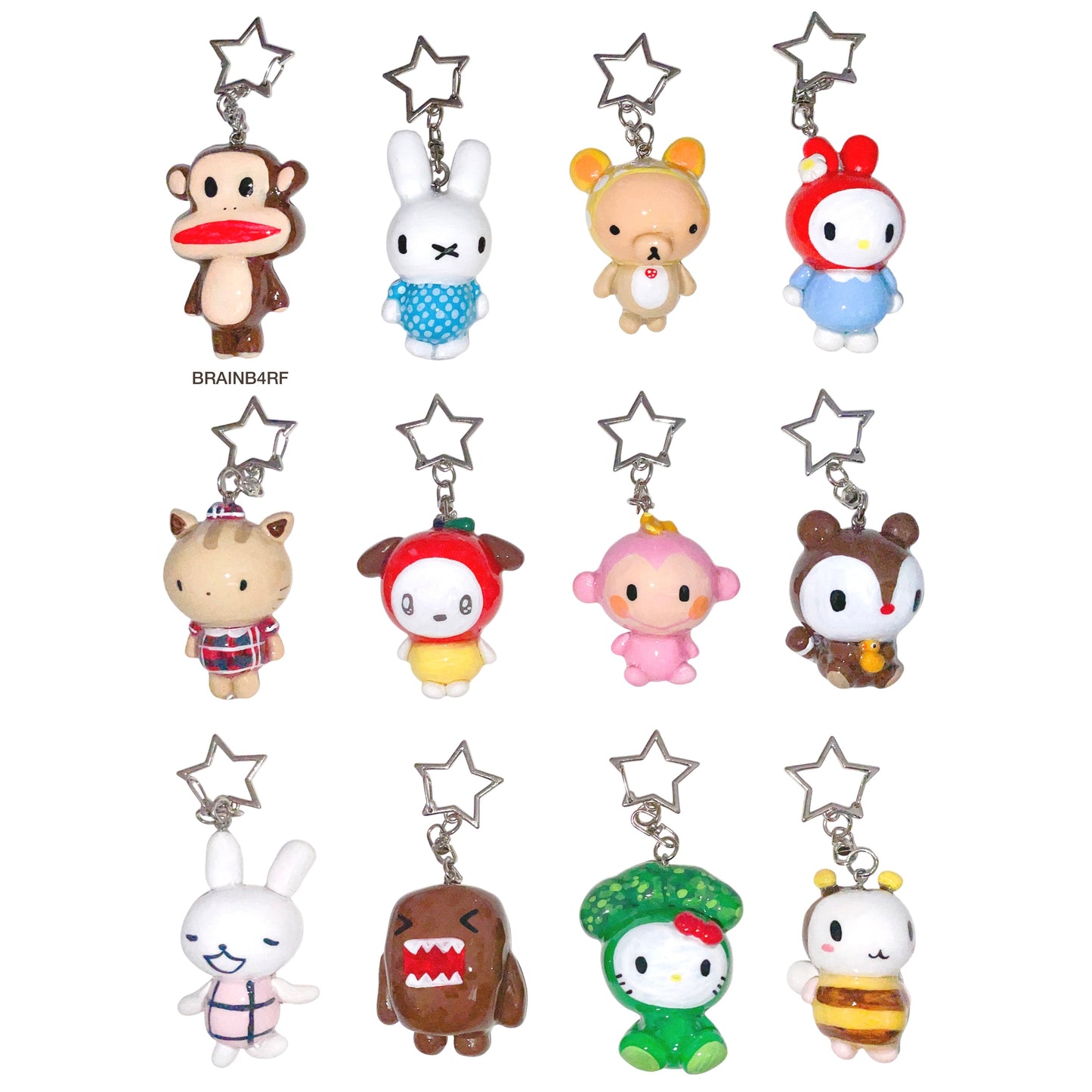 clay keychains