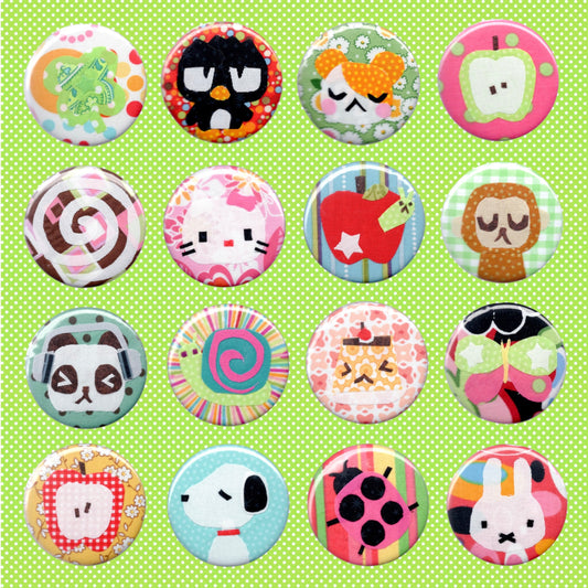 fabric scrap buttons