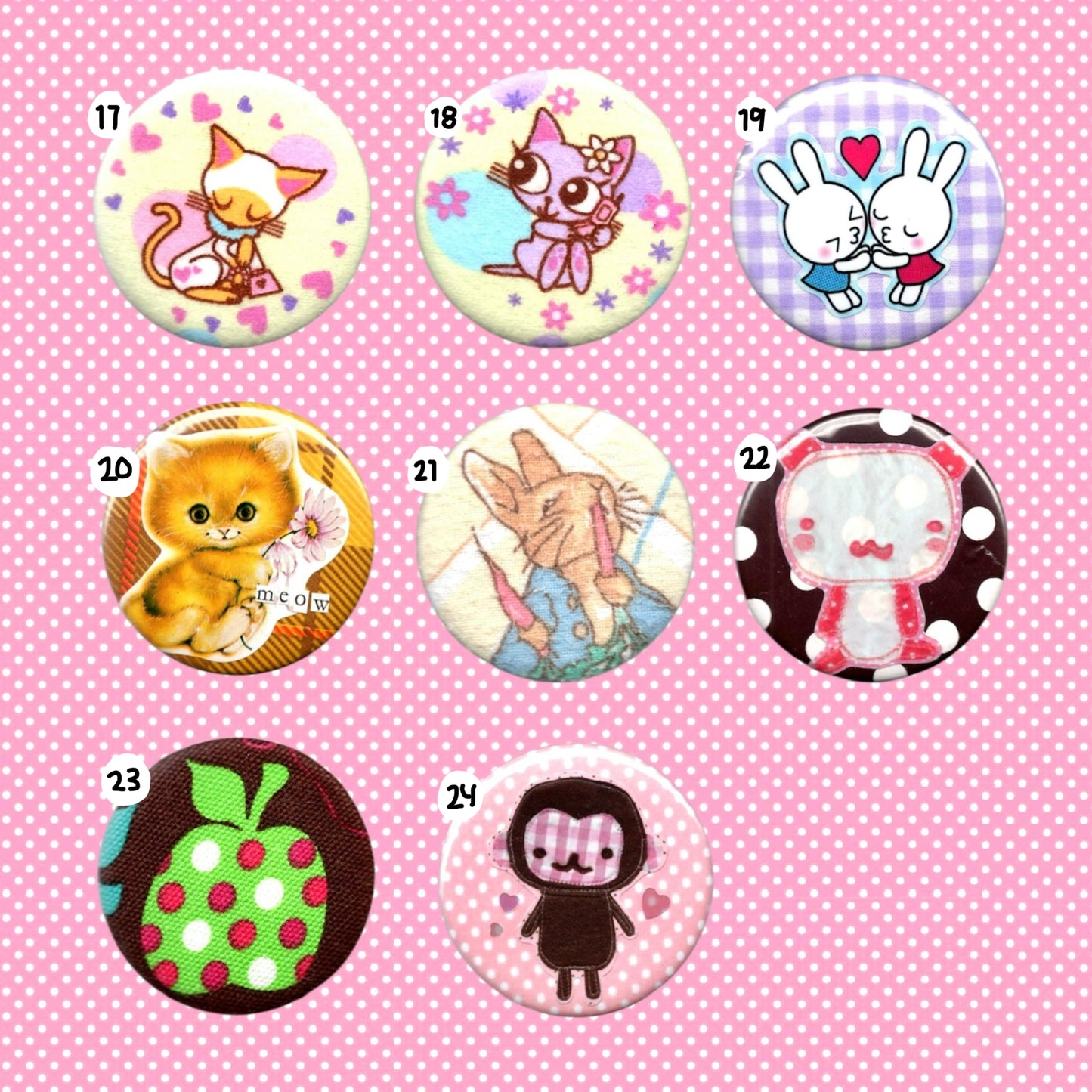 collage buttons