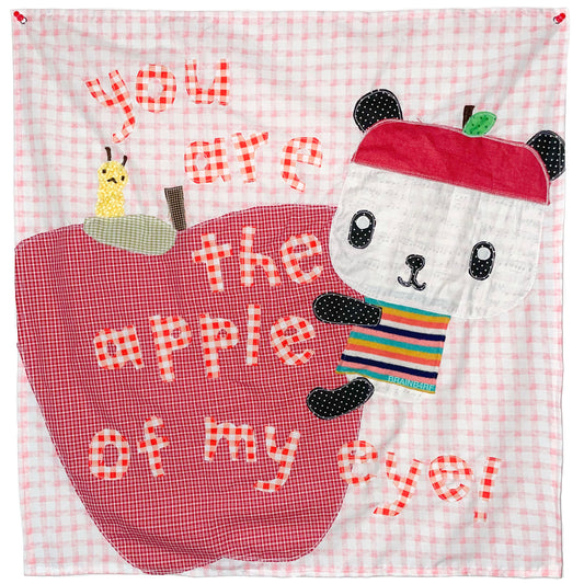 pandapple fabric poster