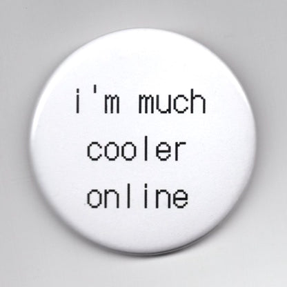 online button pin