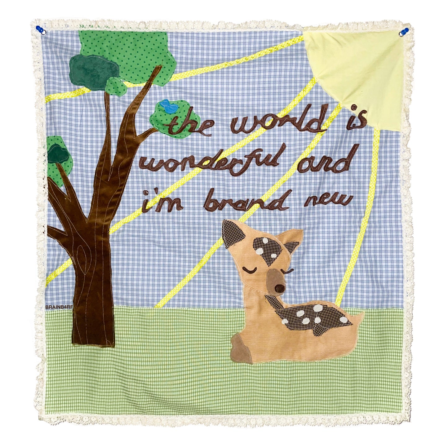 wonderful fabric poster