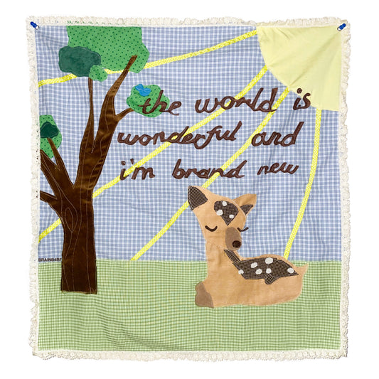 wonderful fabric poster