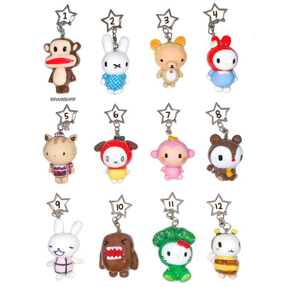 clay keychains