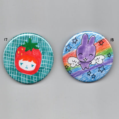 doodle button pins