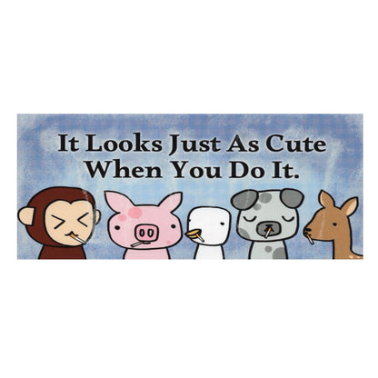 smoking bumper sticker
