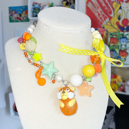 orange creamsicle necklace