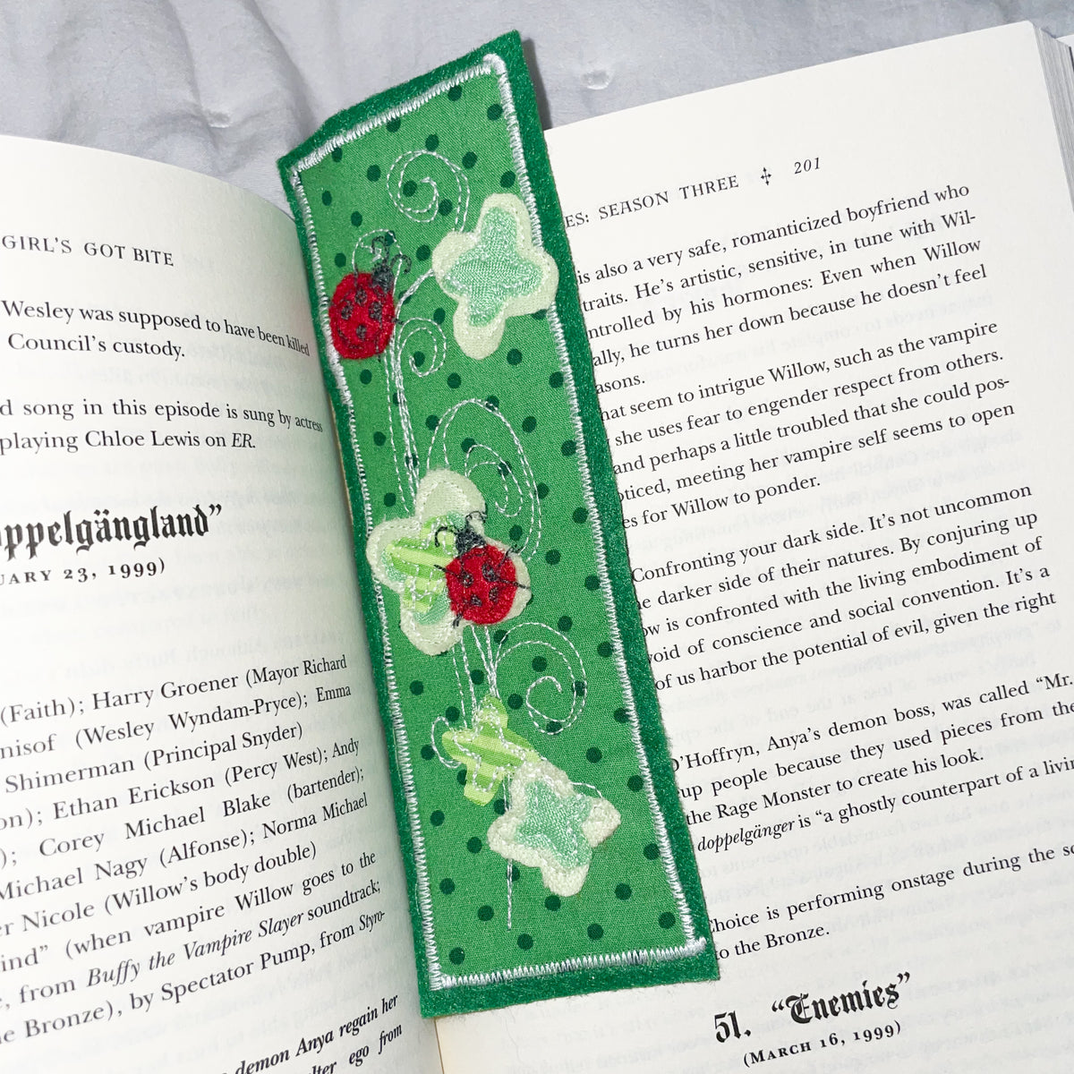 felt bookmarks
