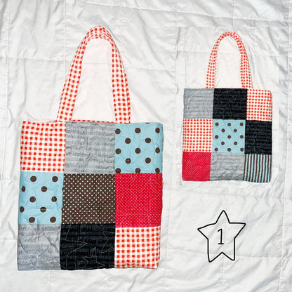 large quilted tote bags