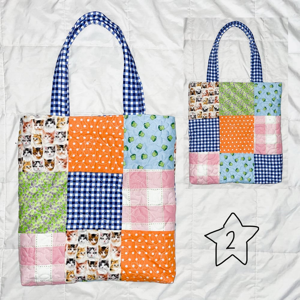 large quilted tote bags