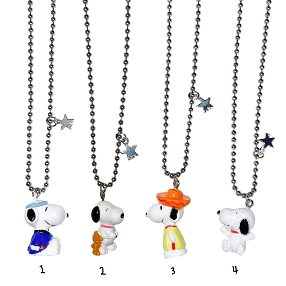 snoopy necklaces