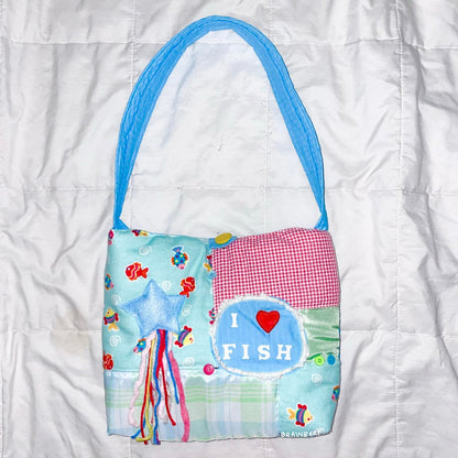 i ♡ fish bag