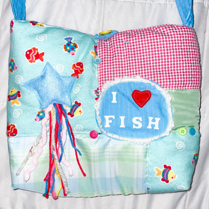 i ♡ fish bag