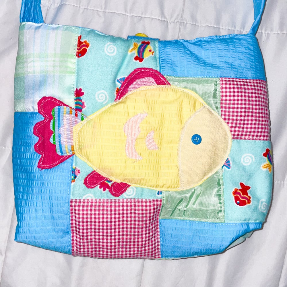 i ♡ fish bag
