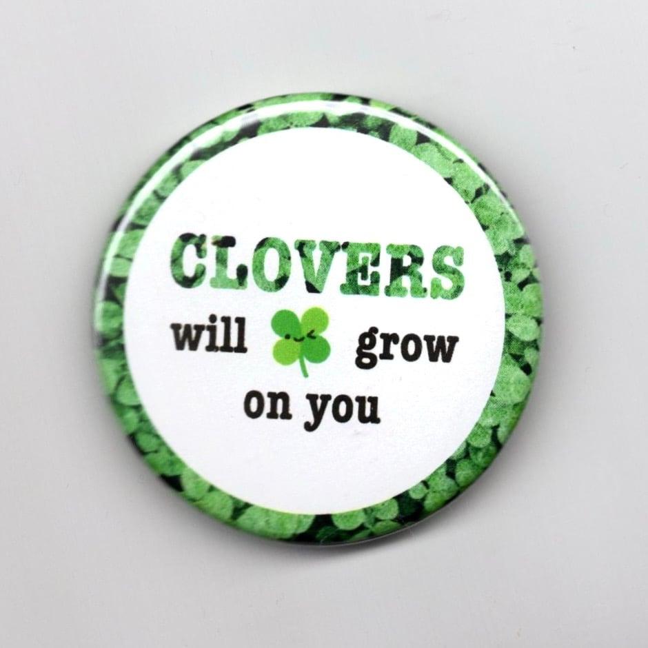 clover button