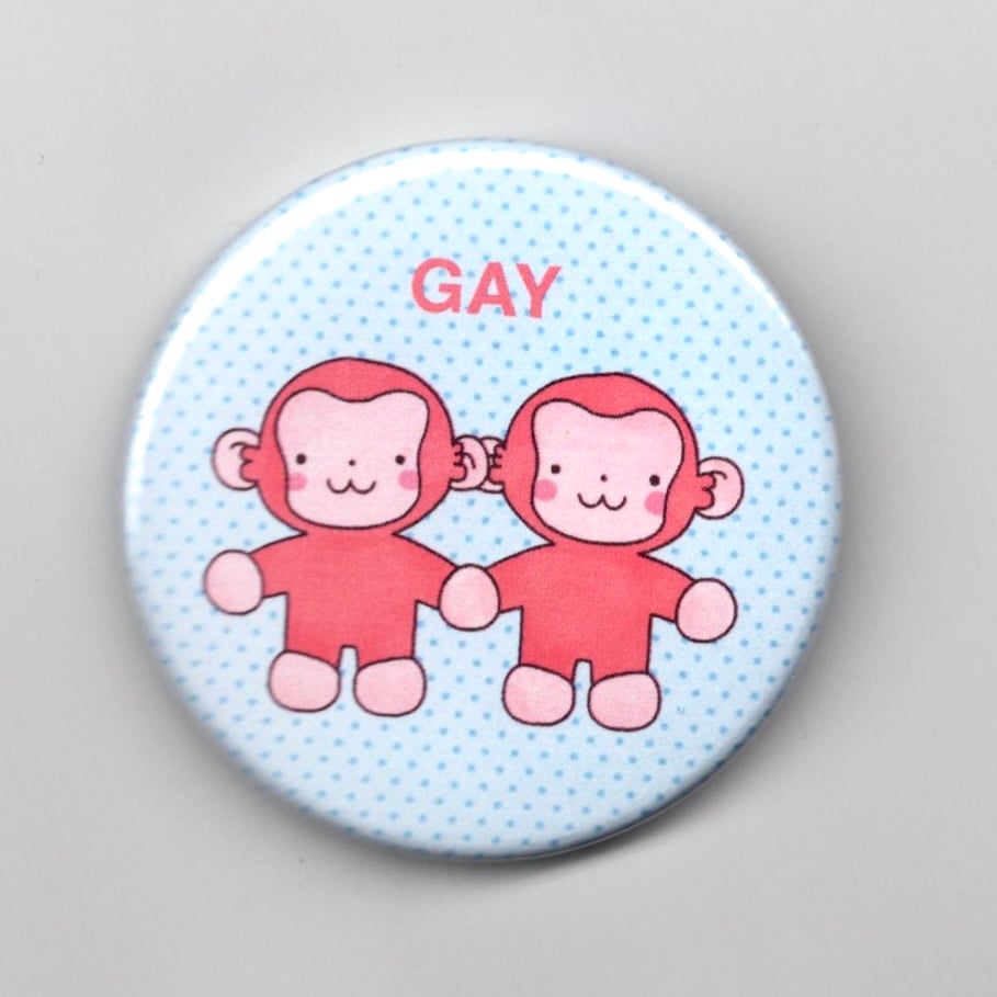 gay button